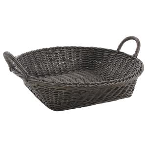 Photo CPR3000 : Polyrattan round basket