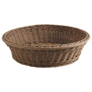 Photo CPR3040 : Round polyrattan basket