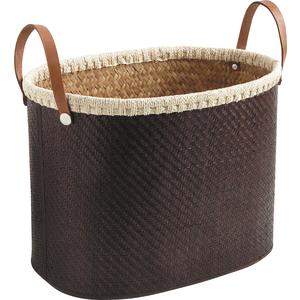 Photo CRA368S : Palm leaf baskets