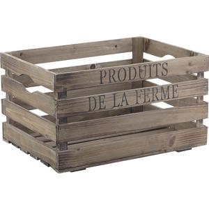 Photo CRA3750 : Caisse en bois Prouits de la ferme