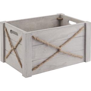Photo CRA384S : Wood boxes with rope