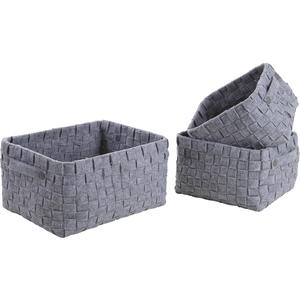 Photo CRA426S : Felt storage baskets