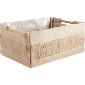 Photo CRA4350 : Corbeille de rangement en jute