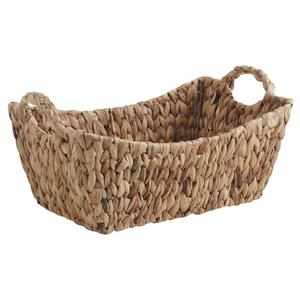 Photo CRA4562 : Hyacinth and metal storage basket