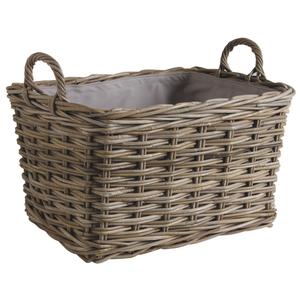 Photo CRA468SC : Grey pulut rattan storage baskets