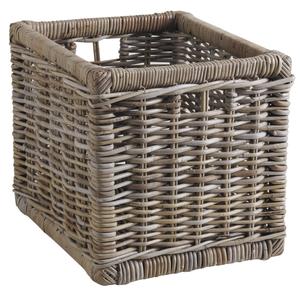 Photo CRA4922 : Grey pulut rattan storage basket