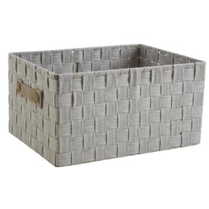 Photo CRA5353 : Jute and metal storage basket