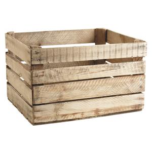 Photo CRA5390 : Rustic wood basket