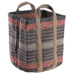 Photo CRA5450 : Colored jute basket