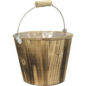 Photo CSE1102P : Wood bucket with handle