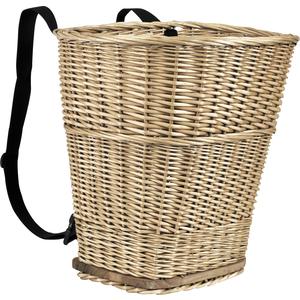 Photo CUT1310 : Willow pack basket with cotton belts
