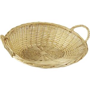Photo CVN1100 : White willow winnowing basket