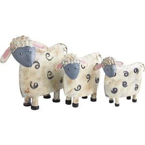 Photo DAN188S : 3 moutons en métal