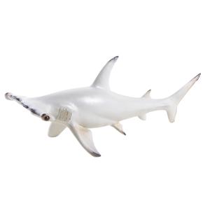 Photo DAN2650 : White resin hammerhead shark