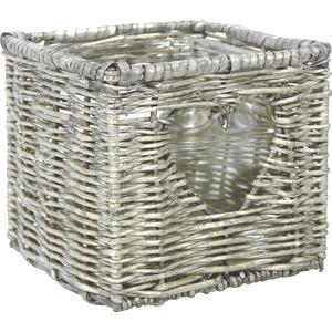 Photo DBO1240V : Willow and glass pot