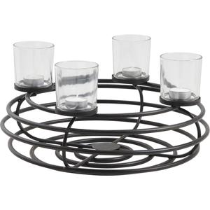 Photo DBO1860V : Metal candle holder basket