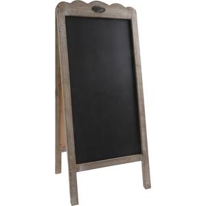 Photo DCA1300 : Tableau noir double en bois vieilli