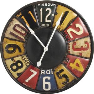 Photo DHL1400 : Metal clock