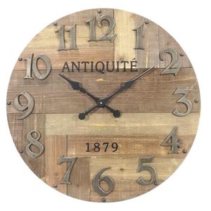 Photo DHL1500 : Horloge en bois Antiquité