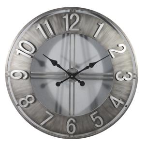 Photo DHL1510 : Horloge ronde en métal