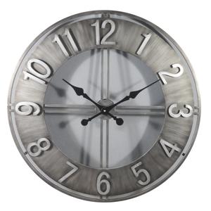 Photo DHL1510 : Round metal clock