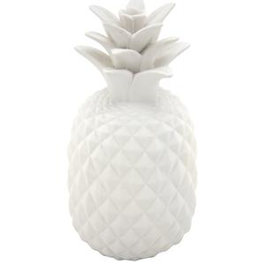 Photo DMA1390 : Ananas en résine blanche