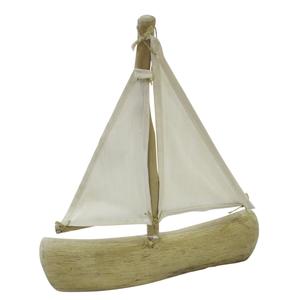 Photo DMA1400C : Bateau en bois flotté