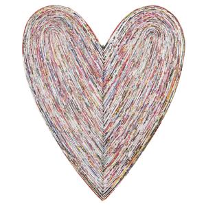 Photo DMO1340 : Recycled paper heart