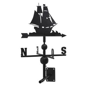 Photo DMU1390 : Wrought iron weather vane with boat design