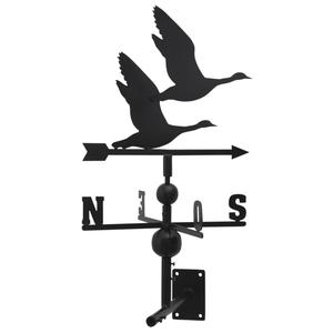 Photo DMU1490 : Wrought iron weather vane with wild goose design