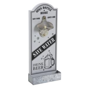 Photo DMU1660 : Wall botthe opener Save Water Drink Beer