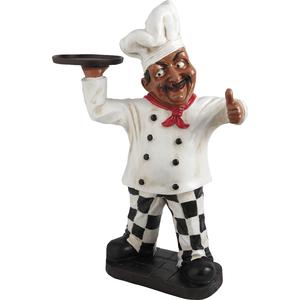 Photo DST1270 : Resin chef with tray