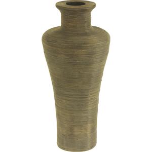 Photo DVA1310 : Grey rattan vase