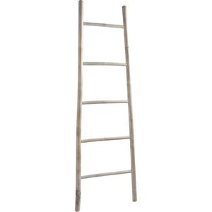 Photo DVI1430 : White bamboo ladder 150cm