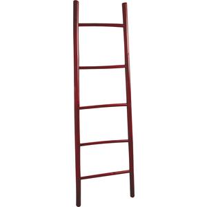 Photo DVI1431 : Red bamboo ladder 150cm