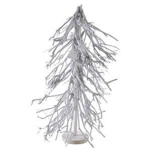 Photo DVI1850 : Sapin de Noël en bois patiné blanc