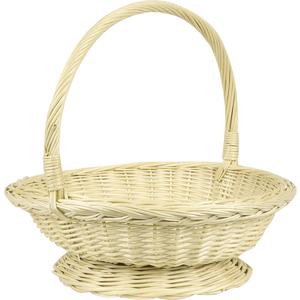 Photo FCO157S : White willow baskets with handle
