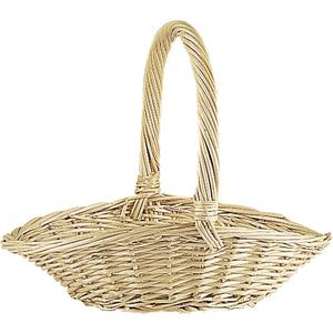 Photo FCO174S : White willow fruit baskets with handle