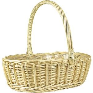 Photo FCO188SP : White willow baskets with handle