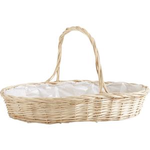 Photo FCO196SP : White willow baskets with handle