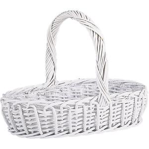 Photo FCO237S : White lacquered willow baskets