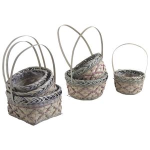 Photo FCO301SP : Bamboo baskets with handle