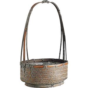 Photo FCO310SP : Bamboo baskets with handle