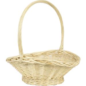 Photo FCO445S : White willow baskets with handle