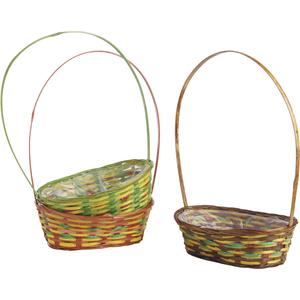 Photo FCO4671P : Bamboo basket with handle