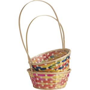Photo FCO4750P : Bamboo basket with handle