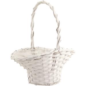 Photo FCO498SP : Wood and willow baskets with handle
