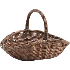 Photo FCO5100 : Buff willow fruit basket with handle
