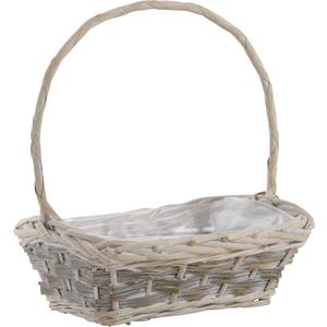 Photo FCO520SP : Half willow and rush baskets with handle