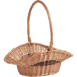 Photo FCO5240 : Buff willow fruit basket with handle